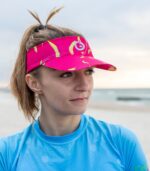 Kolorowy daszek sportowy różowy Pitaja