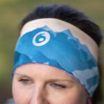 Opaska sportowa na głowę dwustronna Góry