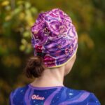 czapka sportowa damska dwustronna Orchidea Kalipso