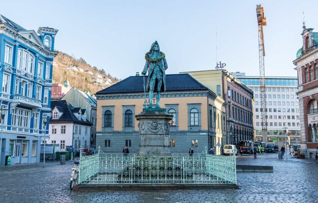 Zimowa królowa kroków Bergen