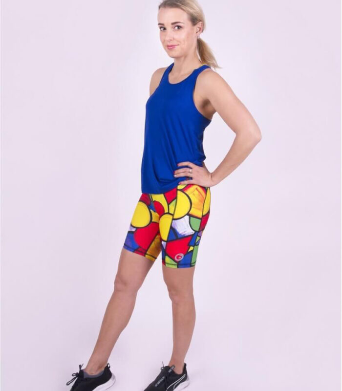 damskie legginsy sportowe krótkie pikasa