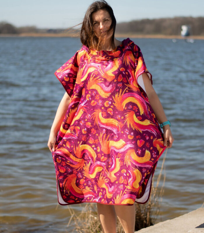 poncho do morsowania feniksy
