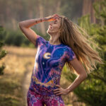 damska koszulka sportowa sowa