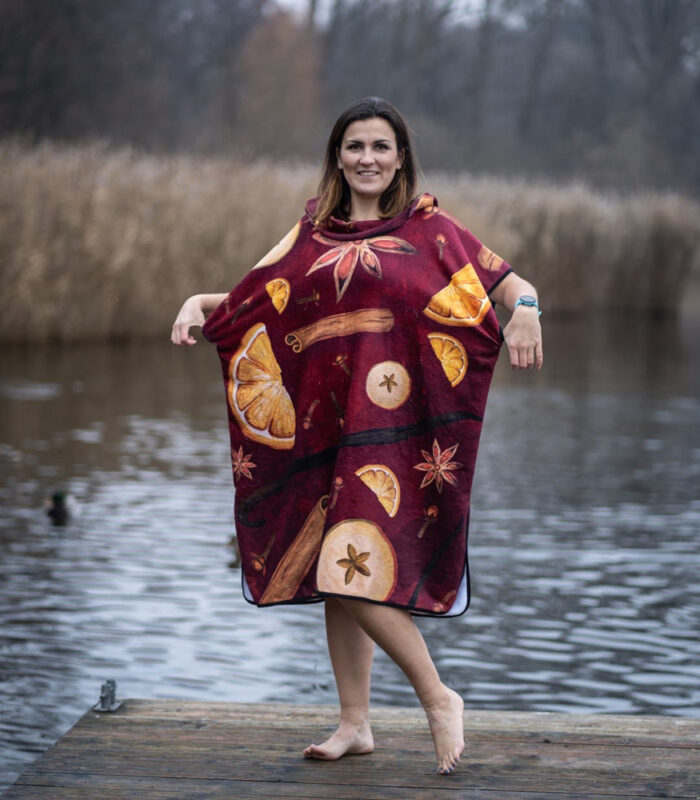 poncho do morsowania grzaniec