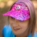 różowy daszek sportowy orchidea