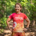 kolorowa koszulka techniczna damska loco babka