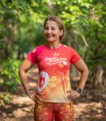 kolorowa koszulka techniczna damska loco babka