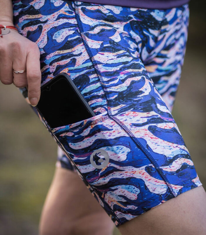 damskie legginsy sportowe etna krótkie