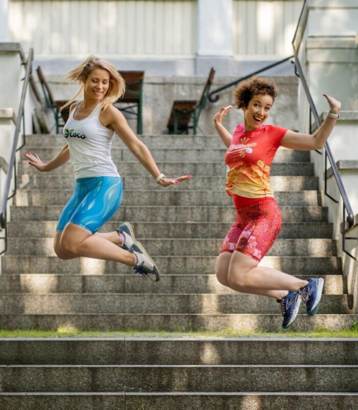 krótkie legginsy Kalipso i Maliny