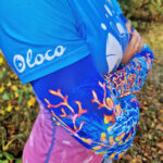 rękawki sportowe lawenda