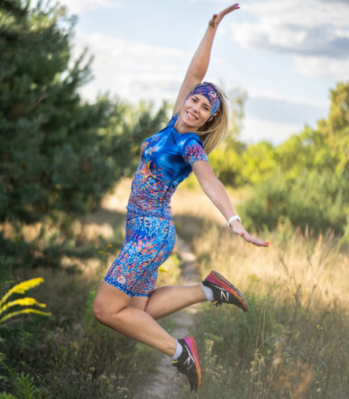 damskie legginsy sportowe krótkie rafa