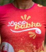 kolorowa koszulka techniczna damska loco babka