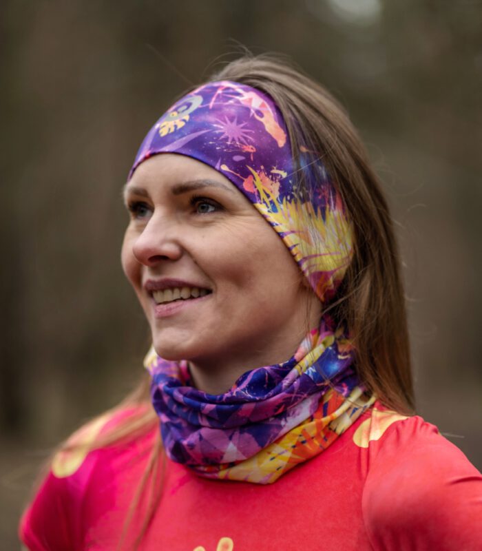 Kolorowa opaska termoaktywna Krokodyl