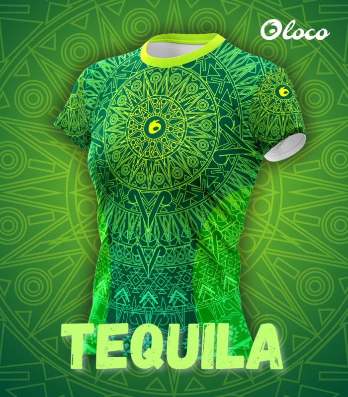 Damska koszulka sportowa TEQUILA krótki rękaw - OSTATNIE SZTUKI - obrazek 7