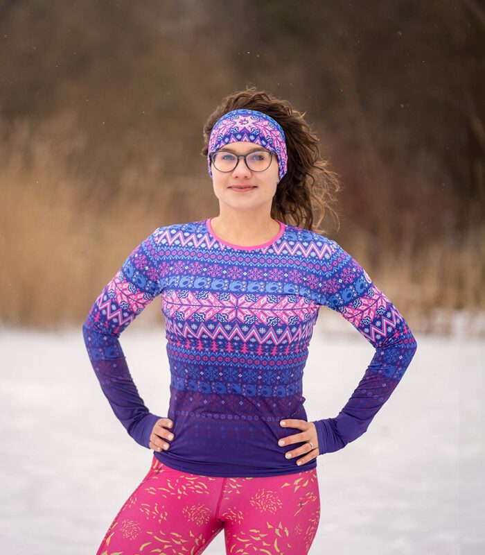 damski longsleeve sportowy bergen