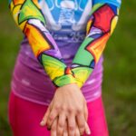 kolorowe rękawki dla kobiet Pikasa