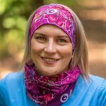 opaska sportowa na głowę orchidea