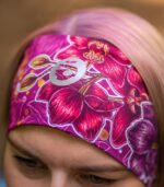 opaska sportowa na głowę orchidea