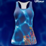 sportowa bokserka damska niebieska rafa