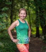 damska bokserka sportowa zielona Magiczny Las