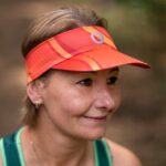 kolorowy daszek sportowy pomarańczowy vulcano