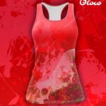 sportowa bokserka damska różowa maliny