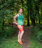 damska bokserka sportowa zielona Magiczny Las