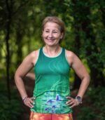 damska bokserka sportowa zielona Magiczny Las