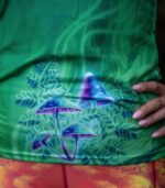 damska bokserka sportowa zielona Magiczny Las