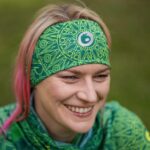 kolorowa opaska sportowa na głowę Tequila