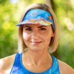 kolorowy daszek sportowy niebieski łąka