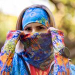 komin chusta wielofunkcyjna Łąka