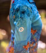 damska bluza sportowa kolorowa łąka