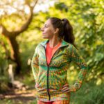 damska bluza sportowa kolorowa salsa