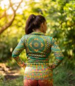 damska bluza sportowa kolorowa salsa