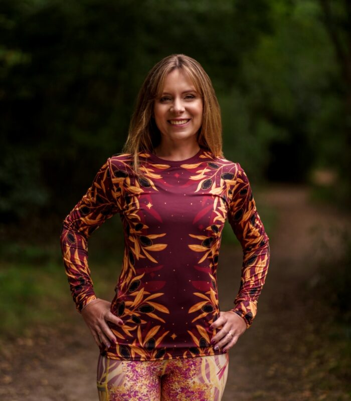 longsleeve sportowy damski Oliwki