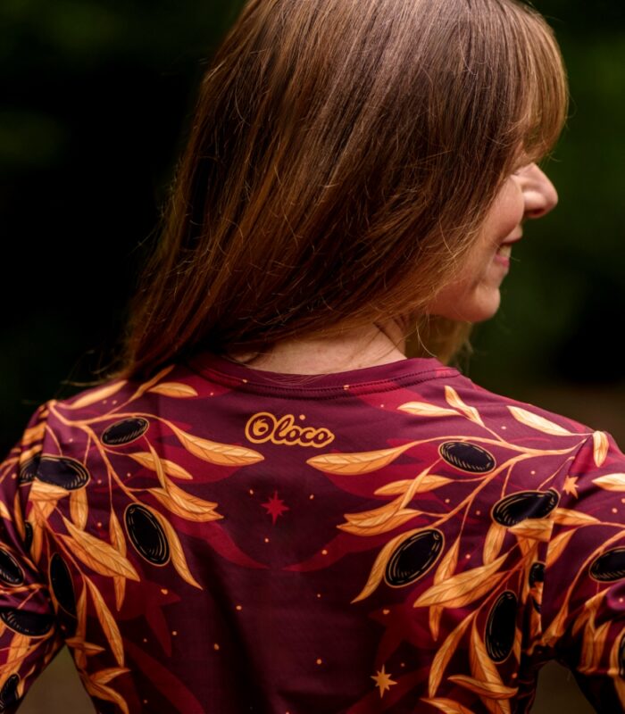 longsleeve sportowy damski Oliwki