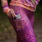 legginsy długie z kieszonką