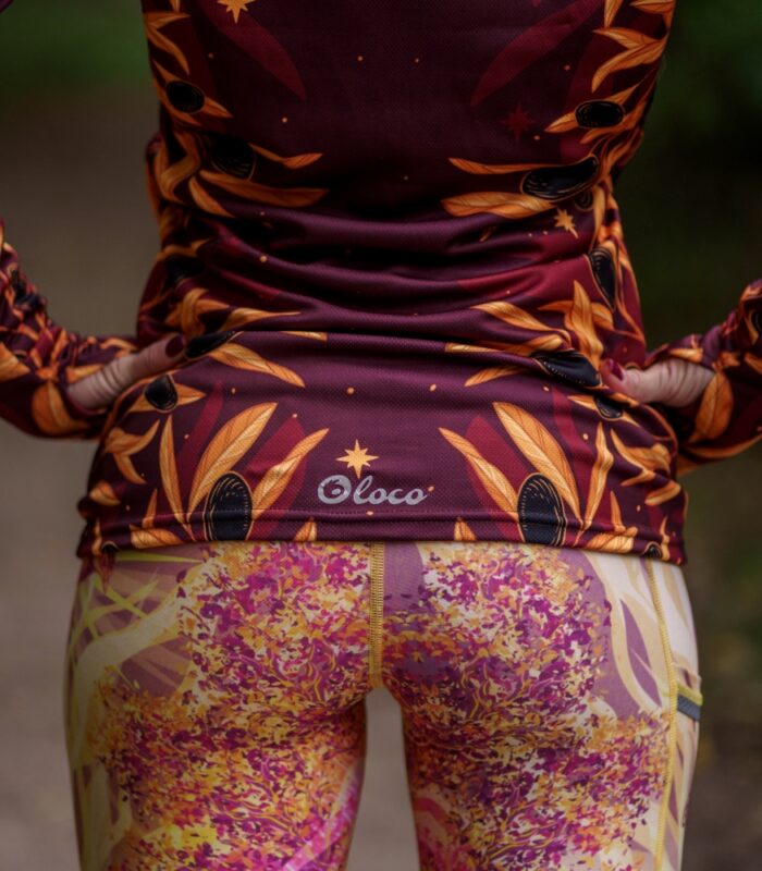 Bluza sportowa damska czarne oliwki