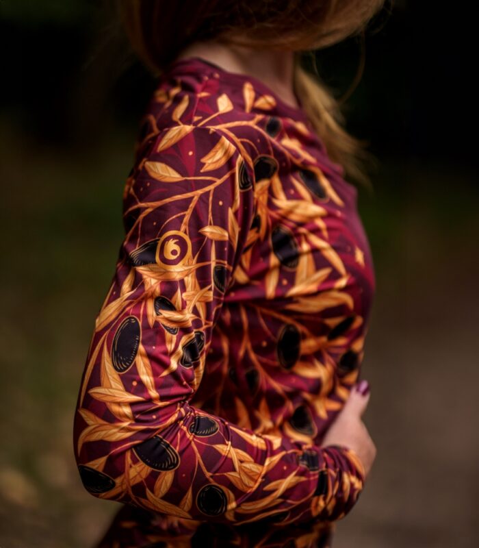 longsleeve sportowy damski Oliwki