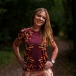 damska koszulka sportowa oliwki