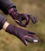 czarne rękawiczki sportowe damskie milionerka