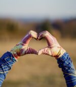 żółte rękawiczki sportowe damskie skowronek