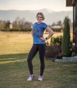 niebieska koszulka techniczna damska Orient Express