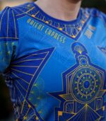 niebieska koszulka techniczna damska Orient Express