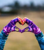 kolorowe rękawiczki sportowe krokodyl