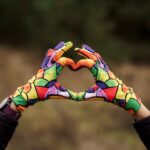 kolorowe rękawiczki damskie sportowe pikasa