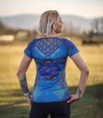 niebieska koszulka techniczna damska Orient Express