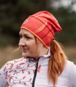 Czapka sportowa damska dwustronna Łąka kwietna-Vulcano - obrazek 6