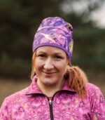 czapka krokodyl-krokusy